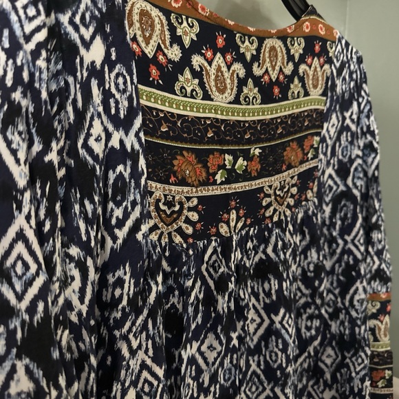 Entro Floral Paisley Dress Small Like New - Picture 4 of 4